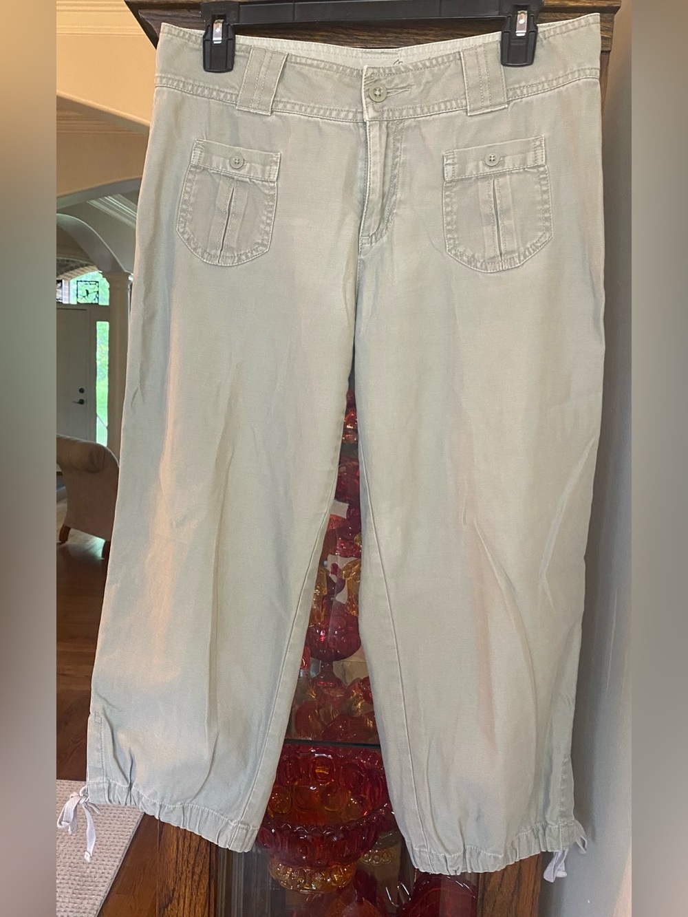 The North Face A5 Women’s Capri Pants Light Khaki Color 8